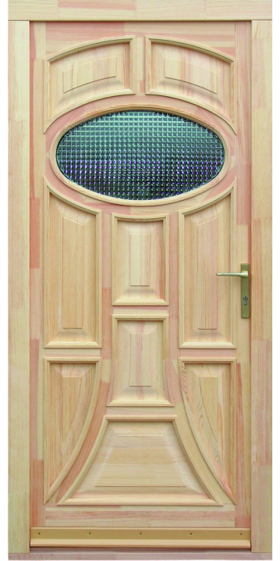 Júlia - Borovi fenyő bejárati ajtó (x)