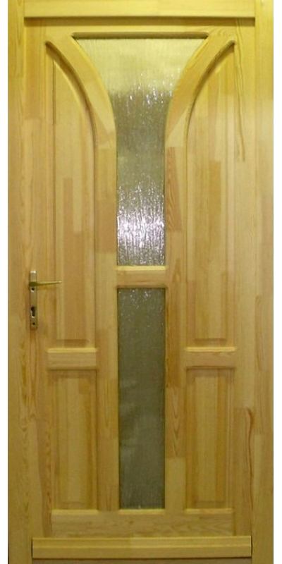 Skandináv - Borovi fenyő bejárati ajtó (L)