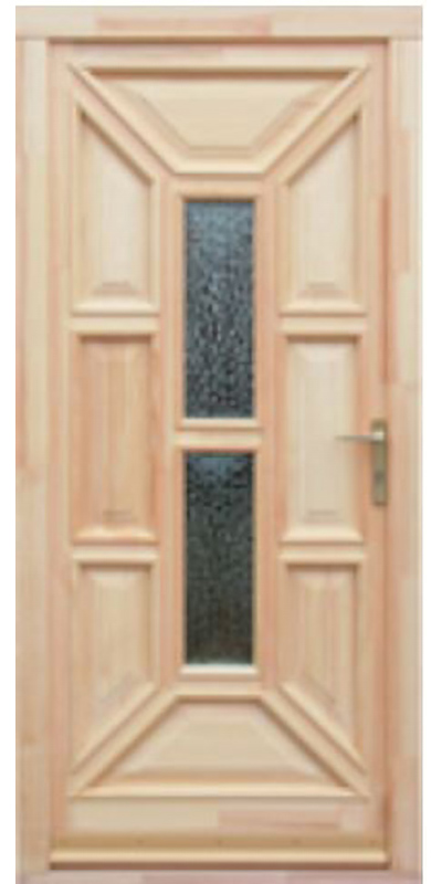 Szilárd III - Borovi fenyő bejárati ajtó (X)