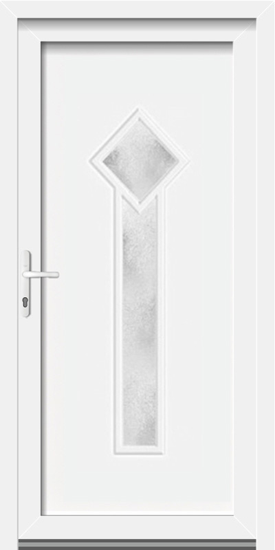 Umbriel - Kömmerling műanyag bejárati ajtó