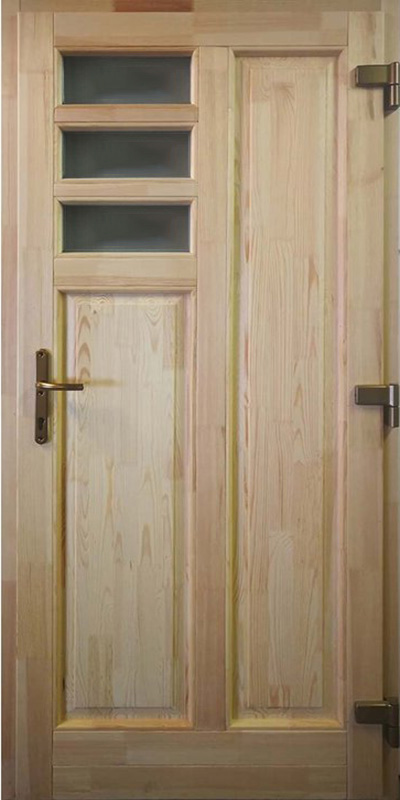 Bogi - Borovi fenyő bejárati ajtó (D)