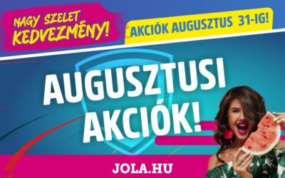 Augusztusi akciók!