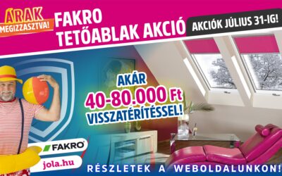 FAKRO TETŐABLAK AKCIÓ