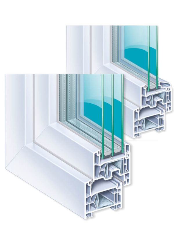 Kömmerling Premium76 AD műanyag ablak profil