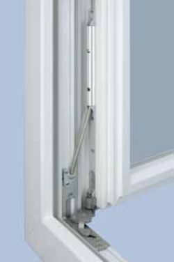 Műanyag ablak rejtett vasalattal