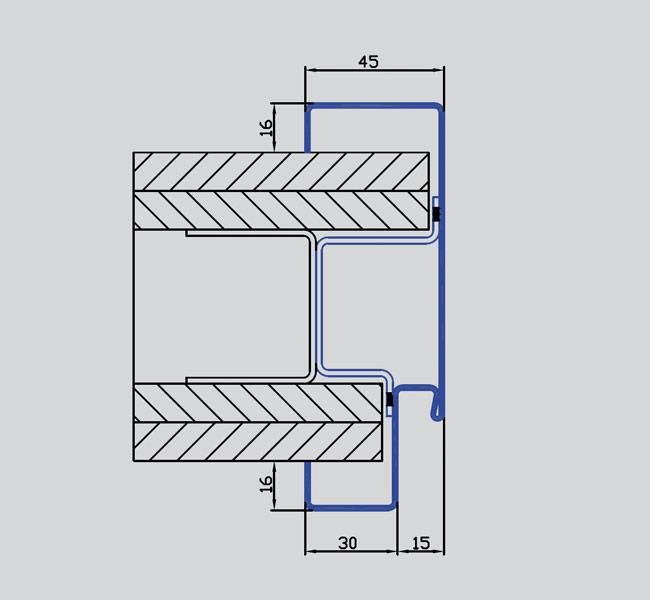 Jola Strandard gipszkarton aceltok