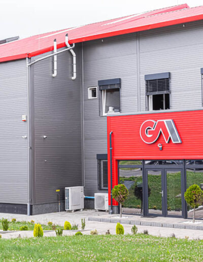 Modern épület Zalaegerszegen