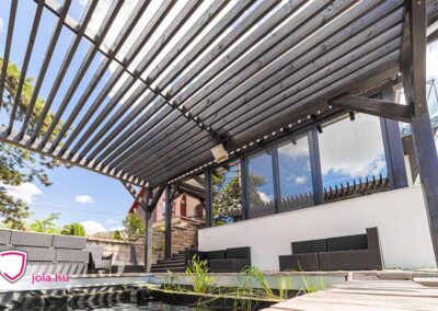 Antracit nyílászárók Soroksáron Kis-Duna partján