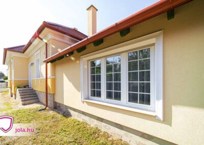 Gealan S8000 ablakosztás Star Ceres 2 panellel, pápai kivitelezés