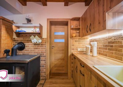 Veka 76MD műanyag ablakok DÜFA CM 671 színben, budapesti konyha és vaskályha