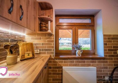 Veka 76MD műanyag ablak DÜFA CM 671 színben, budapesti munkánk