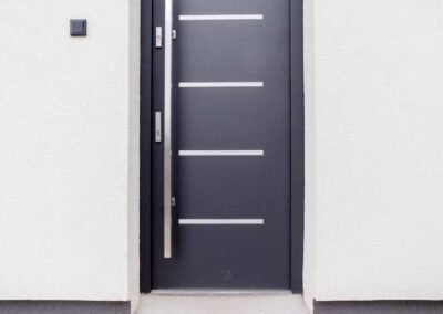 Acél Plus Bocskai 3 bejárati ajtó, dombornyomott felülettel, Budapest