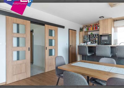 Szatmár 5 üveges tolóajtó és tölgy premium beltéri ajtók Sopronkövesden