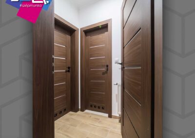 Dió beltéri ajtók és bejárati ajtó Paks