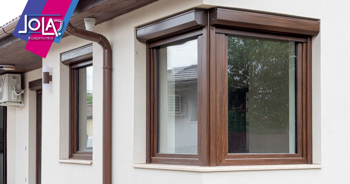 Műanyag nyílászárók - nem csak fehér színekben... | JOLA