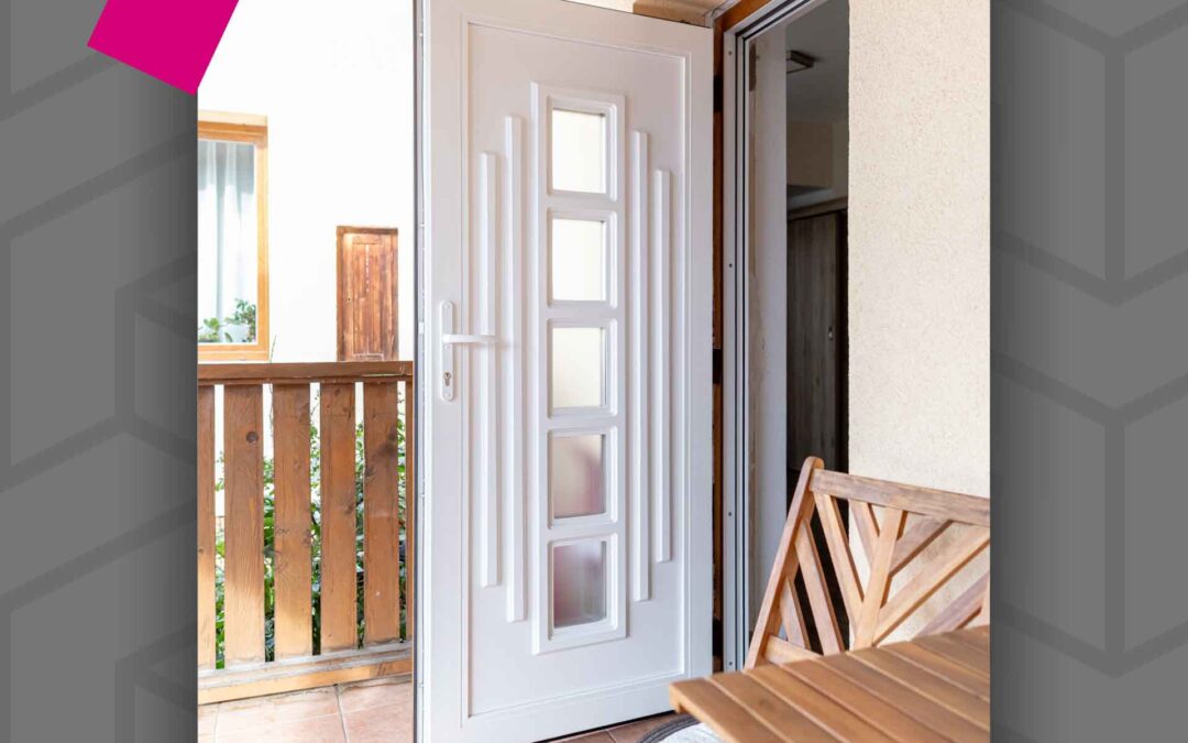 Gealan linear bejárati ajtó – győri munkánk