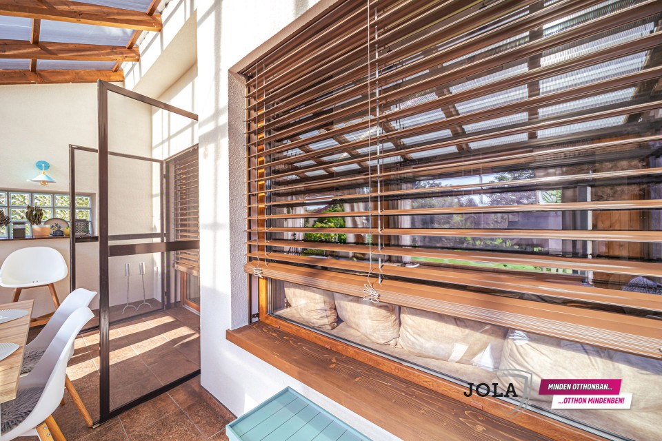 Külső árnyékolók - a zsalúziák