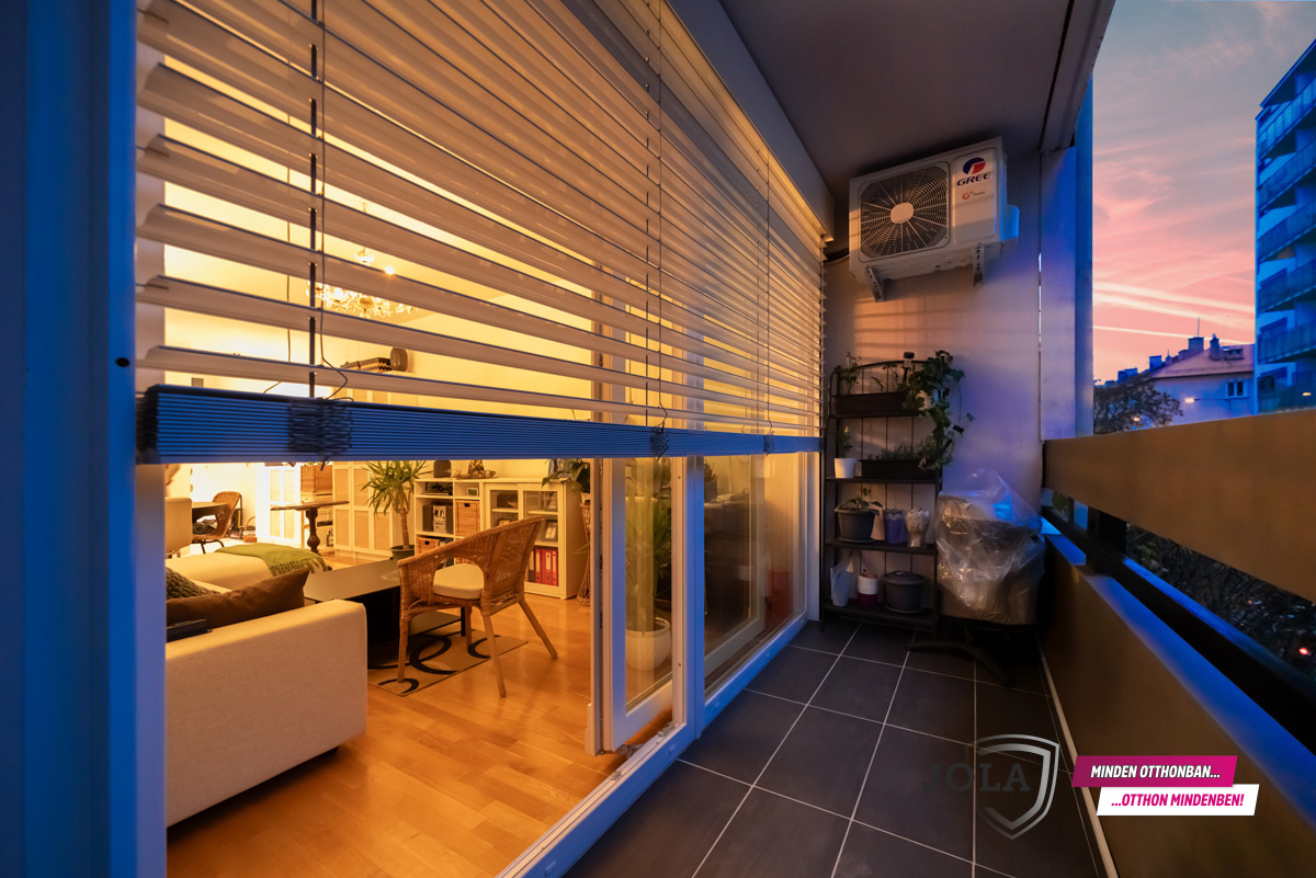 Külső árnyékolók - a zsalúziák