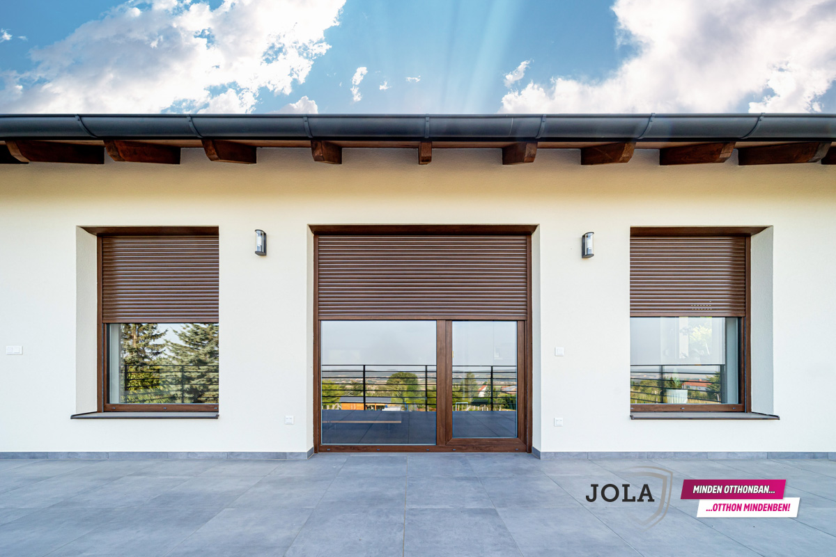 Alumínium redőnyök a JOLA kínálatában