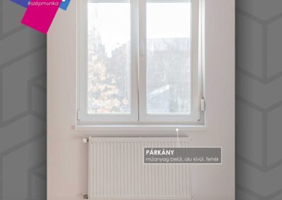 Műanyag redőny, ablak és párkány Székesfehérváron, JOLA kivitelezésben