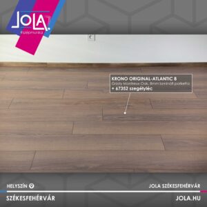 Krono Grizzly Montreux Oak laminált padló és szegélyléc Székesfehérváron