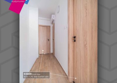 Kisbér Basic CPL északi tölgy beltéri ajtó Győrben