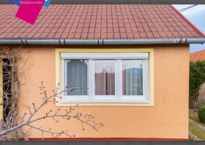 Gealan Linear 3 rétegű ablak kombi redőnnyel Veszprémben