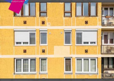 Fehér műanyag redőnyök beépítése Szombathelyen