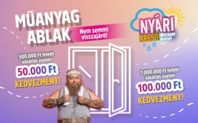 Országos Nyári Áreső Akciók!