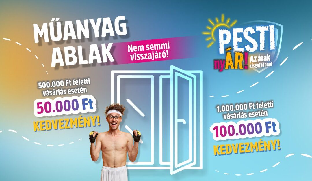Pest megyei Nyári Áreső Akciók!