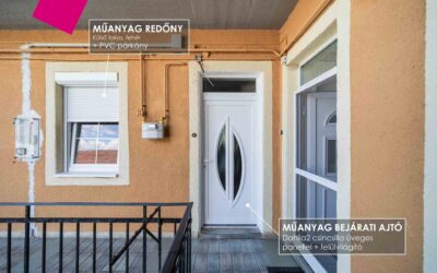 Műanyag bejárati ajtó, ablak – nagykanizsai munkánk