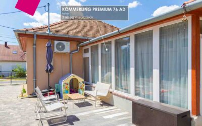 Kömmerling nyílászárók – balatonszárszói munkánk
